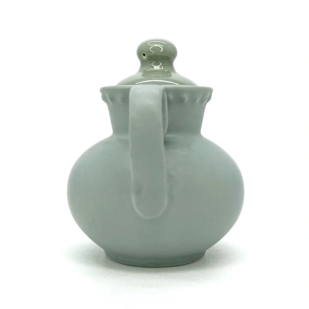 Vintage Dansk Rondure Creamer Pitcher Sage Green Made in Japan New NWT